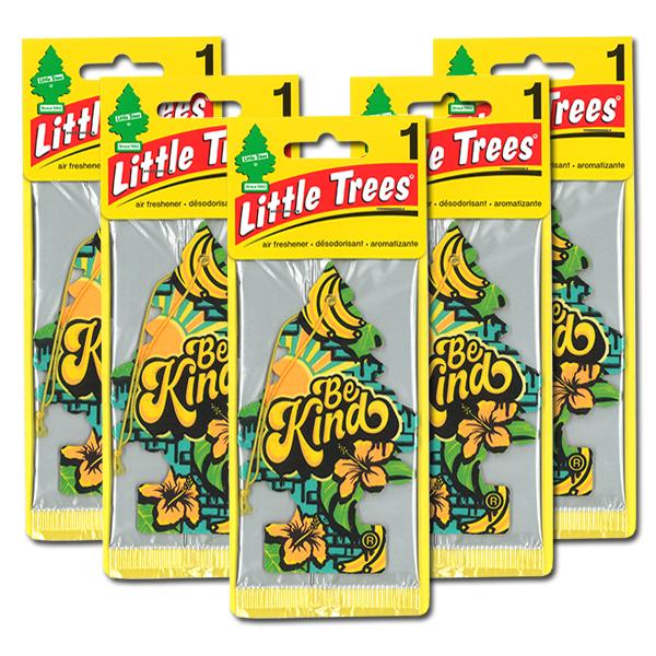 リトルツリー ビーカインド 5枚セット Little Trees 芳香剤 車 部屋 吊り下げ USA...