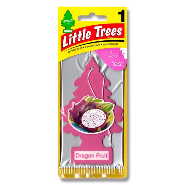 リトルツリー ドラゴンフルーツ Little Trees 芳香剤 車 部屋 吊り下げ エアフレッシュ...