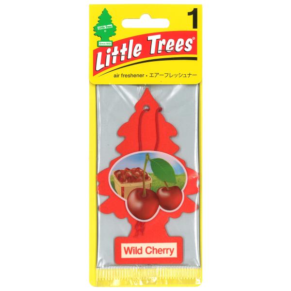リトルツリー ワイルドチェリー Little Trees  車 芳香剤 部屋 吊り下げ エアフレッシ...