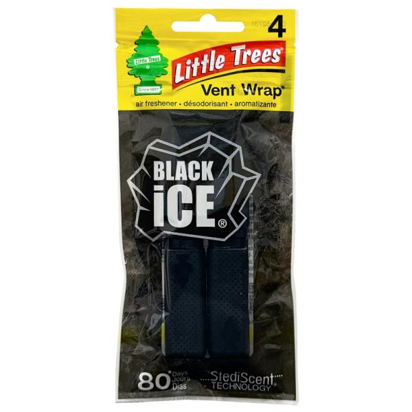 リトルツリー ヴェントラップ  ( ブラックアイス ) 芳香剤 自動車 エアコン 送風口 クリップ ...