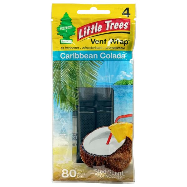 リトルツリー ヴェントラップ  ( カリビアンコラーダ ) 芳香剤 自動車 エアコン 送風口 クリッ...
