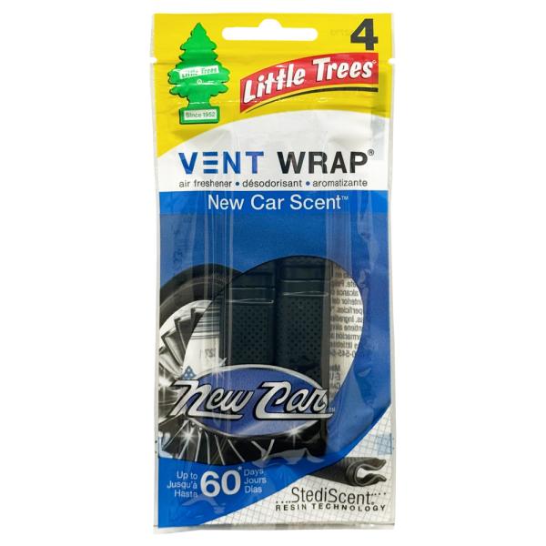 リトルツリー ヴェントラップ  ( ニューカーセント ) 芳香剤 自動車 エアコン 送風口 クリップ...