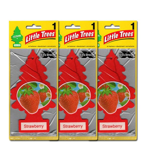 ビッグ リトルツリー ストロベリー 3枚セット Little Trees エクストラ ストレングス ...