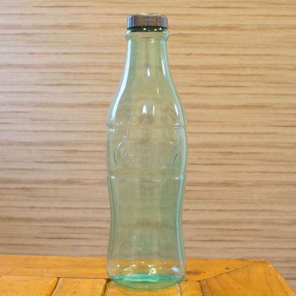 コカコーラ ボトル バンク 貯金箱 12インチ Sサイズ (クリア) Coca-Cola Bottl...