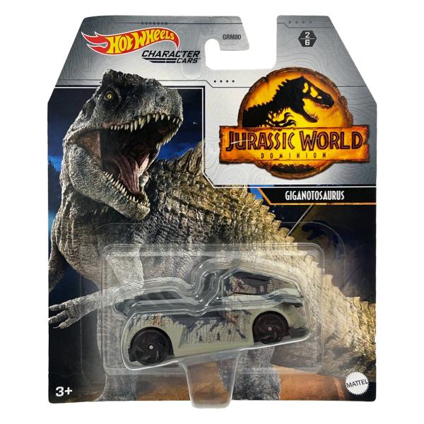 ギガノトサウルス マテル  ホットウィール キャラクターカー ジュラシックワールド 恐竜 ダイナソー...