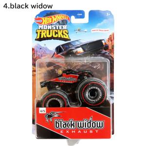 black widow マテル ホットウィール モンスタートラック 1/64 Hot Wheels おもちゃ 車 スケールモデル メーカーコラボ レア コレクション｜abspec