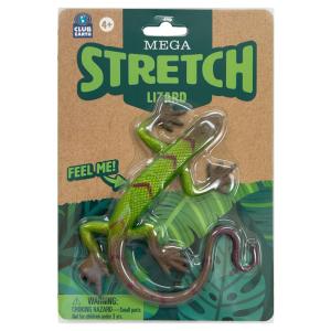 グリーン メガ ストレッチ リザード STRETCH LIZARD おもちゃ 伸びる トカゲ リアル スクイーズ 爬虫類 柔らか ユニーク 面白｜abspec