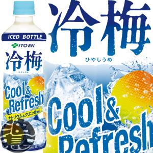 『送料無料！』（地域限定）伊藤園 冷梅 ひやしうめ 500gペットボトル×24本【熱中症対策 冷し梅 南高梅 冷凍対応 ナトリウム クエン酸 清涼飲料水】/uy/｜aburajinshop