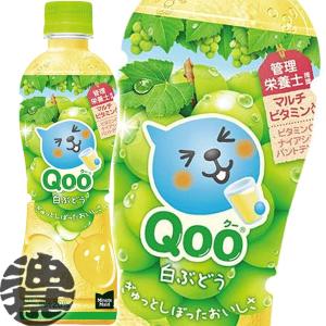 『２ケース送料無料！』（地域限定）コカ・コーラ ミニッツメイド Qoo 白ぶどう 425mlペットボトル×48本【クー ぶどうジュース コカコーラ】/zn/｜aburajinshop