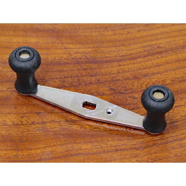 クローム★☆★ABU アブ 80mmハンドル★☆★チェッカー付