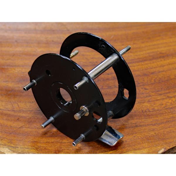 ABU UC4601 Dual2Deal2☆★☆フレーム★☆黒★ベロ付★左用