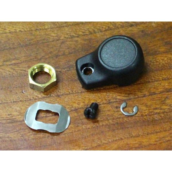 ABU 4000/5000/6000番★☆★ハンドルナット リテーナー セット★☆★黒