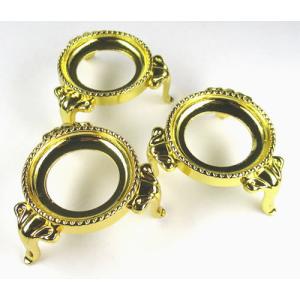 台座 大／LL スフィア用 ゴールドカラー 1個 金属台座 丸玉（円の直径約30mm）5-d01