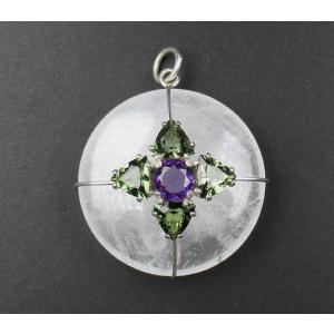 H&E社 アゼツライト(AZOZEO) 57mm原石 証明書付 81.7g 【榎本通商37706