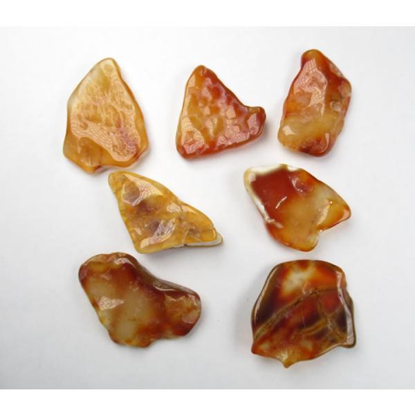 アゾゼオニュージーランドカーネリアンタンブル　H&amp;E社証明書付　創造の炎の点火、ワールドソウルとのつ...