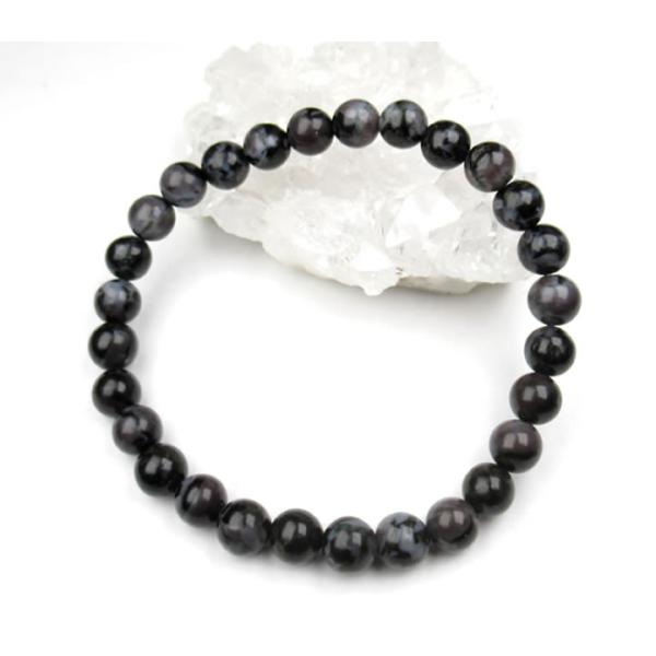 ガブロ（ミスティックメルリナイト）6mmブレスレット 過去世の覚醒と解放 サイキック能力開発 マジッ...