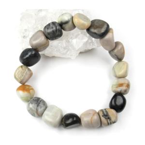 日本製 ブレスレット 8mm バドガシュタイン鉱石 健康 天然放射線 温泉