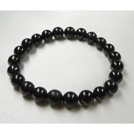 シュンガイト8mmブレスレット ハイレベルの浄化 光を受け取る準備 生命の起源 B1shun008