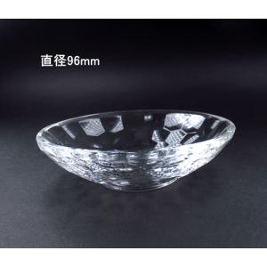 浄化用皿(浅・大)水晶(溶練)幅9.6cm 高...の詳細画像1