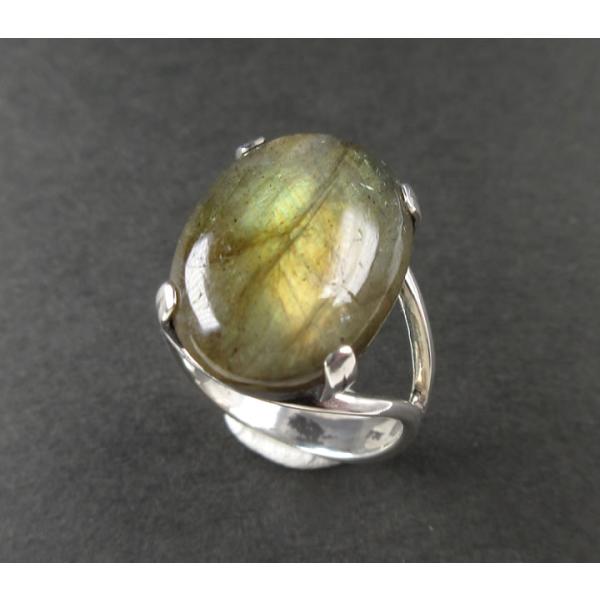 ラブラドライト 18mm リング ヘブンアンドアース社 lab549r01