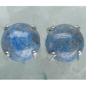 ラピスダイオプサイド ラウンド8mmピアス H&amp;E社 シルバー925 天然石 パワーストーン lap...