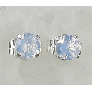 オレゴンオパール ラウンド4mmピアス H&amp;E社 oreopa657p　