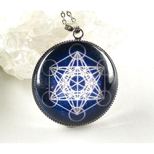 メタトロンキューブ ペンダント 神聖幾何学図形 p3011