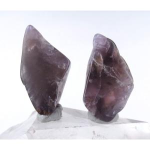 パープルアンジェリンタンブル2個セット アメジスト ショップ パープルレイの女神の愛と 守護 ヘブンアンドアース アムリタが注がれる運命の覚醒の石 Hamp E社 Pa124
