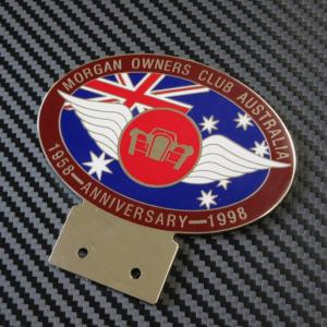 MORGAN SPORTS CAR CLUB OGGIEMOG カーバッジ : AC MINDS AUTOJUMBLE