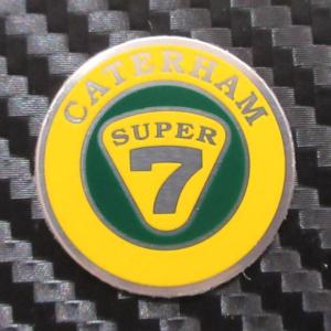 ケーターハム スーパーセブン CATERHAM SUPER7 アルミステアリングバッジ