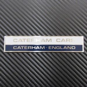 ケーターハム CATERHAM クローム エンブレム 150mm : AC MINDS