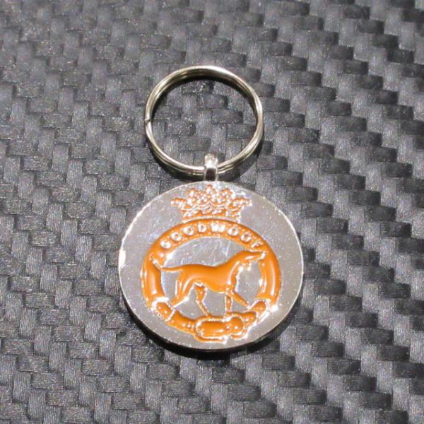 GOODWOOF ドッグ リードチャーム シルバー丸