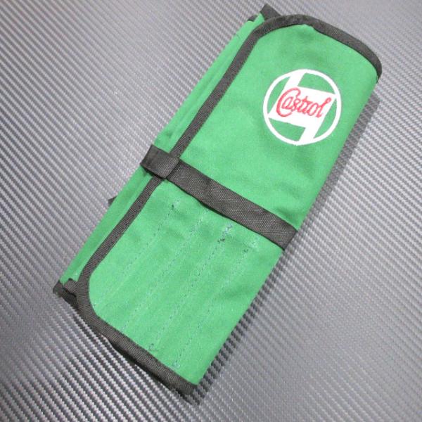 カストロール Castrol ツールロール ロゴ刺繍