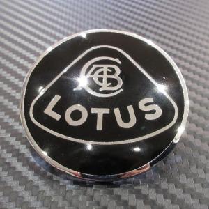 LOTUS ロータス ノーズバッジ グリーン＆オレンジ 七宝タイプ ／ ELISE