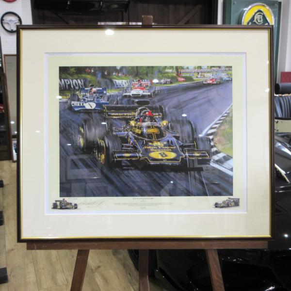 BLACK AND GOLD VICTORY  / 1972 British Grandprix B...