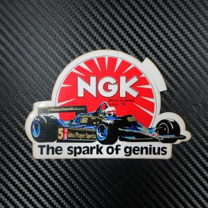 NGK マリオアンドレッティー ロータス79 The Spark of Genius 外貼りステッカー｜ac-minds-aj