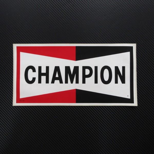 CHAMPION チャンピオン  ステッカー 外貼り用 特大サイズ