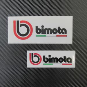 bimota ビモータステッカー 大小サイズセット　外貼り横長ステッカー