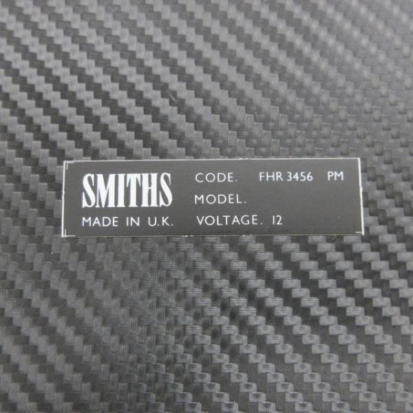スミス SMITHS 電装品ステッカー つや消し黒