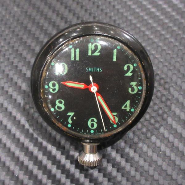 スミス SMITHS カーウォッチ ブラック 機械式 手巻き マグネット付き