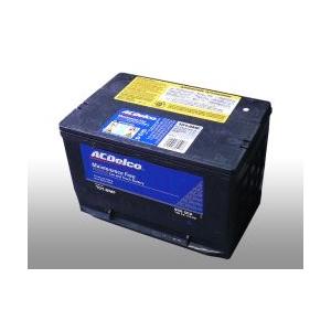 メンテナンスフリーバッテリーマリンm27mf/ACデルコ製 マリン 