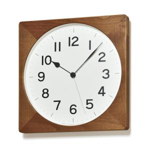 (NY21-09 ＢＷ) ROOT レムノス 壁掛け時計【在庫がない場合２〜４週間かかる事ございます。ご希望の添えない際はキャンセル承ります】｜accaplus