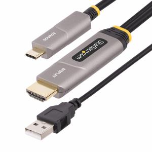 USB-C HDMI 2.0変換ケーブル アク...の詳細画像1