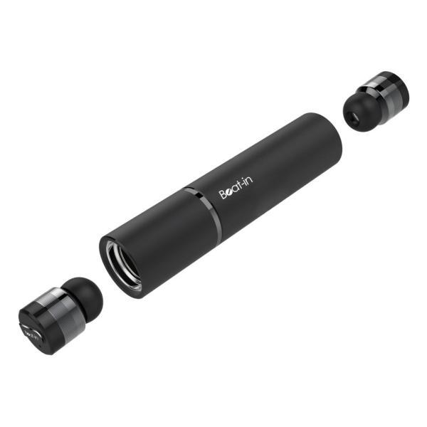 ビートイン ワイヤレスイヤホン Beat-in Stick ブラックエディション 完全独立 通話可能