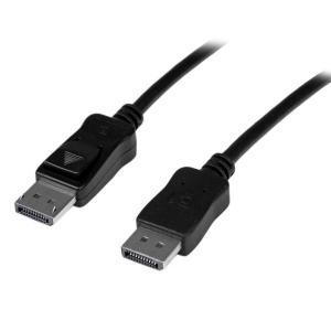 DisplayPort ケーブル 15m ディスプレイポート1.2 アクティブケーブル DP-DP モニターケーブル 4K30Hz ラッチ付DPコネクタ オス-オス スターテック 2年保証