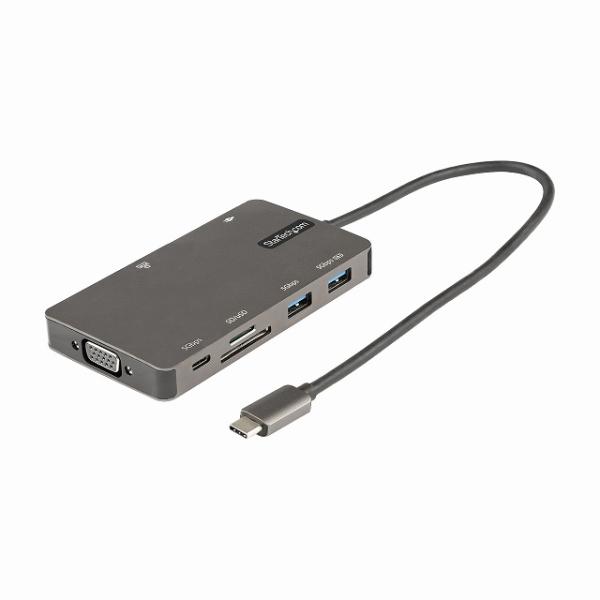 USB-Cマルチ変換アダプター ノートPCドッキングステーション 4K30Hz HDMI 又は VG...