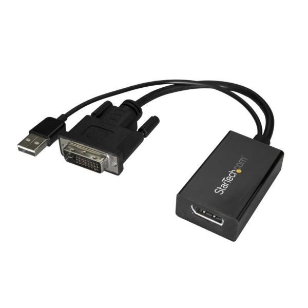 DisplayPort (オス)-DVI (メス) 変換アダプタ ディスプレイポート/ DP−DVI...