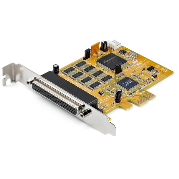 8シリアルポート増設PCI Expressカード RS232C拡張ボード 16C1050 UART ...