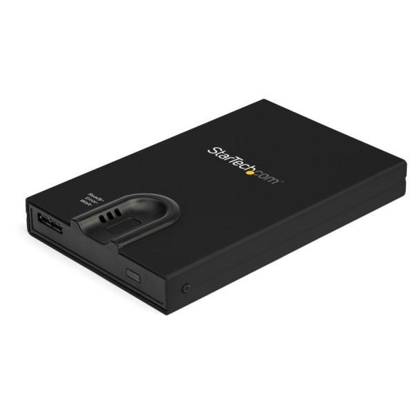 外付け2.5インチHDD SSDケース 指紋認証機能 SATA対応ハードディスクケース USB-C ...