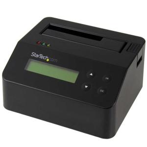 スタンドアローン型SATA対応 HDD SSD イレーサー＆ドック 9つの消去モード 2.5 3.5インチ対応ハードディスク用ドッキングステーション USB 3.0接続 スターテック